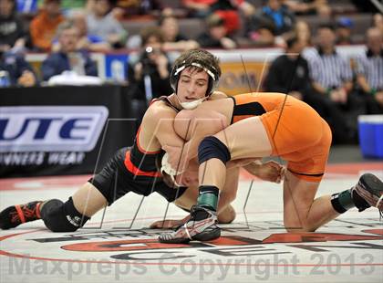 Thumbnail 1 in PIAA AA Wrestling Championships (Semifinals) photogallery.