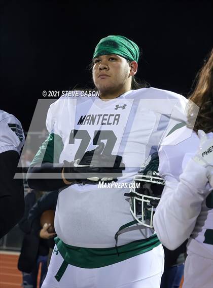 Thumbnail 2 in Manteca vs. Lincoln (CIF SJS  D3 Semifinal) photogallery.