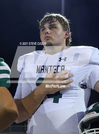 Thumbnail 1 in Manteca vs. Lincoln (CIF SJS  D3 Semifinal) photogallery.