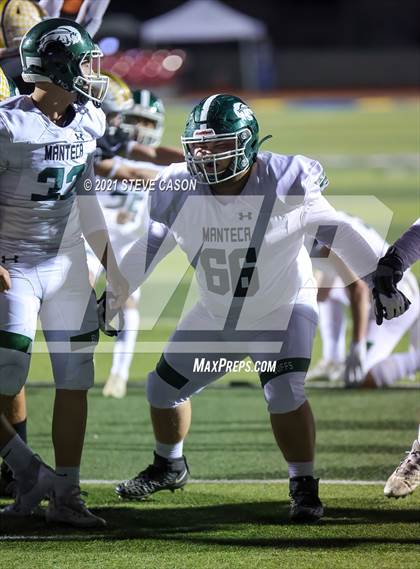 Thumbnail 2 in Manteca vs. Lincoln (CIF SJS  D3 Semifinal) photogallery.