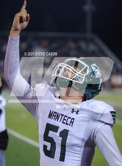 Thumbnail 3 in Manteca vs. Lincoln (CIF SJS  D3 Semifinal) photogallery.