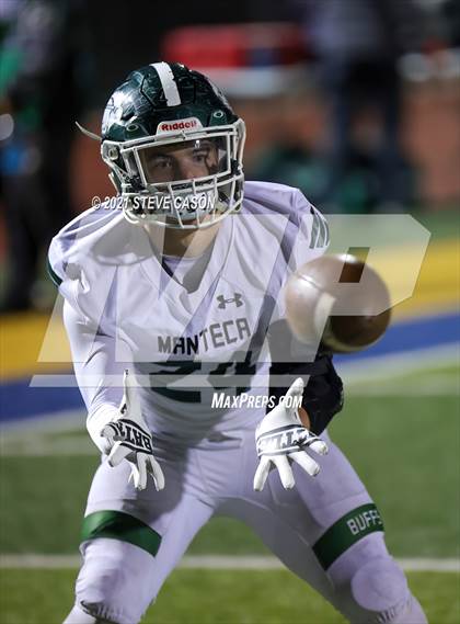 Thumbnail 1 in Manteca vs. Lincoln (CIF SJS  D3 Semifinal) photogallery.