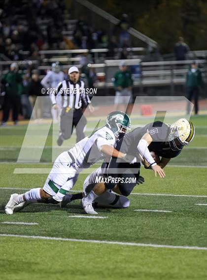 Thumbnail 2 in Manteca vs. Lincoln (CIF SJS  D3 Semifinal) photogallery.