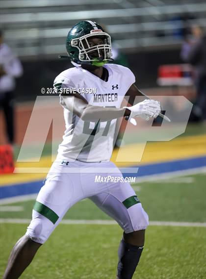 Thumbnail 2 in Manteca vs. Lincoln (CIF SJS  D3 Semifinal) photogallery.