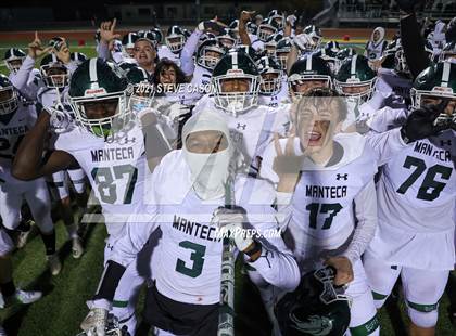 Thumbnail 2 in Manteca vs. Lincoln (CIF SJS  D3 Semifinal) photogallery.