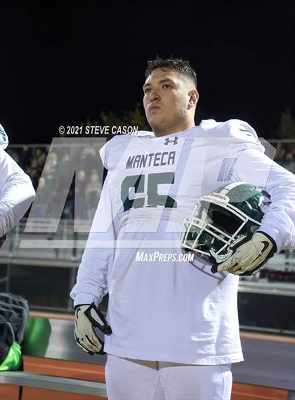 Thumbnail 1 in Manteca vs. Lincoln (CIF SJS  D3 Semifinal) photogallery.