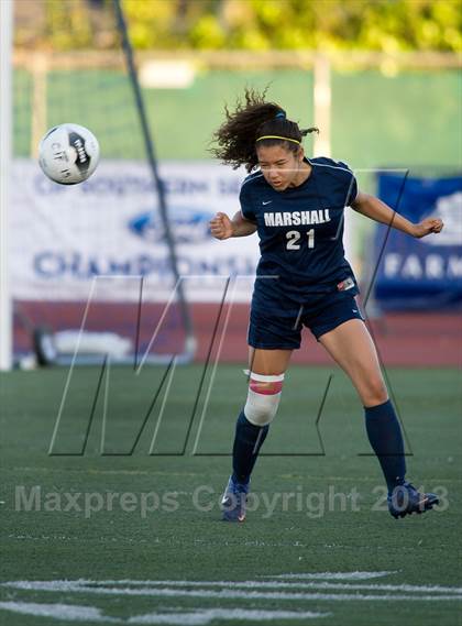Thumbnail 2 in Marshall vs. Arroyo (CIF SS D7 Final) photogallery.