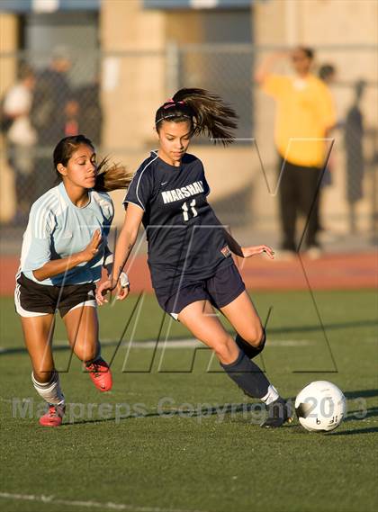 Thumbnail 1 in Marshall vs. Arroyo (CIF SS D7 Final) photogallery.