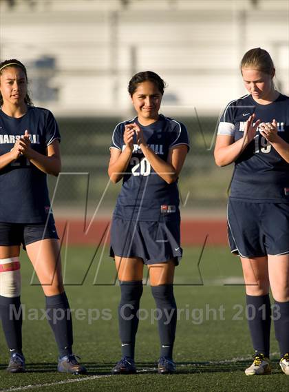 Thumbnail 2 in Marshall vs. Arroyo (CIF SS D7 Final) photogallery.