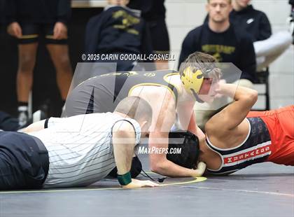 Thumbnail 1 in North East Carolina Prep vs Middle Creek (Blood Pernu Duals) photogallery.