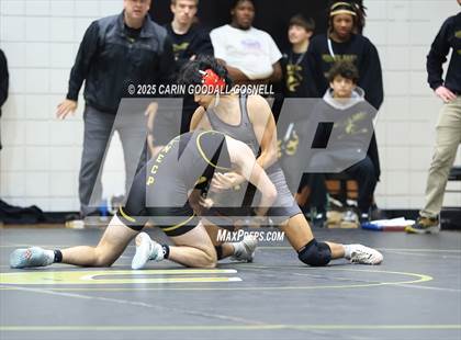 Thumbnail 3 in North East Carolina Prep vs Middle Creek (Blood Pernu Duals) photogallery.