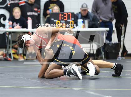 Thumbnail 1 in North East Carolina Prep vs Middle Creek (Blood Pernu Duals) photogallery.