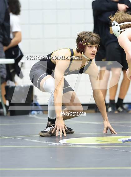 Thumbnail 1 in North East Carolina Prep vs Middle Creek (Blood Pernu Duals) photogallery.
