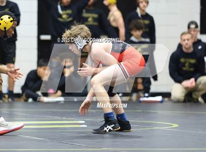Thumbnail 3 in North East Carolina Prep vs Middle Creek (Blood Pernu Duals) photogallery.