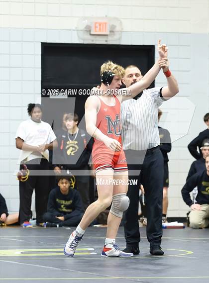 Thumbnail 1 in North East Carolina Prep vs Middle Creek (Blood Pernu Duals) photogallery.