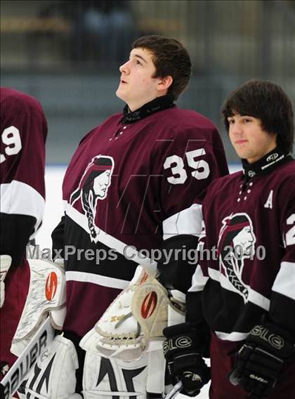 Thumbnail 3 in North Haven @ Glastonbury (CIAC Division 1 First Round) photogallery.
