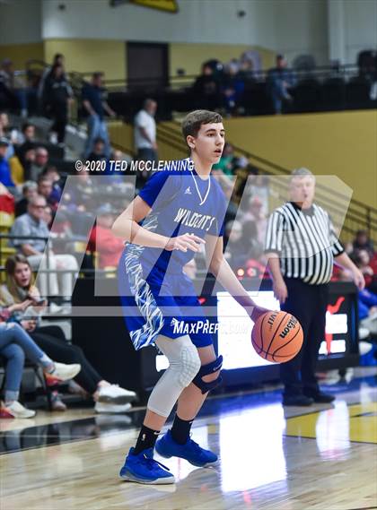 Thumbnail 3 in White County Central vs. Hector (AAA 2A State Playoff First Round) photogallery.