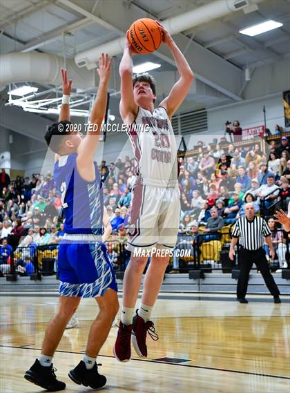 Thumbnail 1 in White County Central vs. Hector (AAA 2A State Playoff First Round) photogallery.