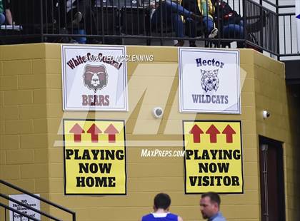 Thumbnail 1 in White County Central vs. Hector (AAA 2A State Playoff First Round) photogallery.