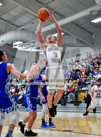 Thumbnail 1 in White County Central vs. Hector (AAA 2A State Playoff First Round) photogallery.