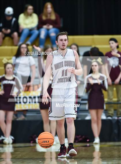 Thumbnail 3 in White County Central vs. Hector (AAA 2A State Playoff First Round) photogallery.