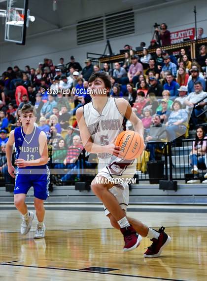 Thumbnail 1 in White County Central vs. Hector (AAA 2A State Playoff First Round) photogallery.