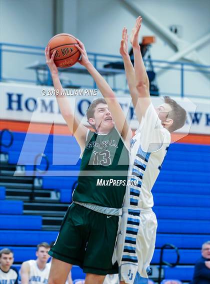 Thumbnail 2 in John Jay vs. Cornwall Central (Officials vs Cancer) photogallery.