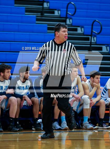 Thumbnail 3 in John Jay vs. Cornwall Central (Officials vs Cancer) photogallery.