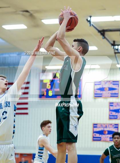 Thumbnail 1 in John Jay vs. Cornwall Central (Officials vs Cancer) photogallery.