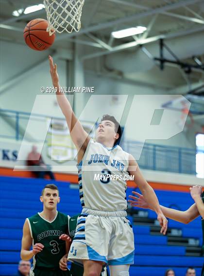 Thumbnail 1 in John Jay vs. Cornwall Central (Officials vs Cancer) photogallery.