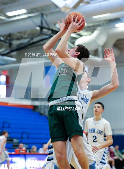 Thumbnail 2 in John Jay vs. Cornwall Central (Officials vs Cancer) photogallery.