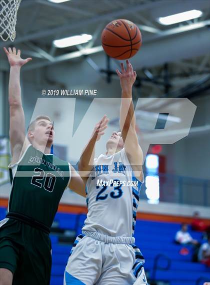 Thumbnail 2 in John Jay vs. Cornwall Central (Officials vs Cancer) photogallery.
