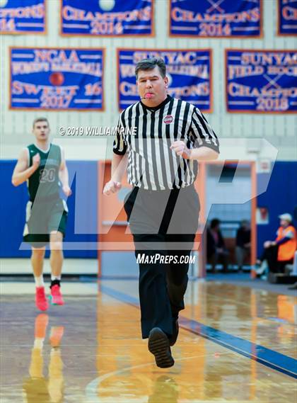 Thumbnail 2 in John Jay vs. Cornwall Central (Officials vs Cancer) photogallery.