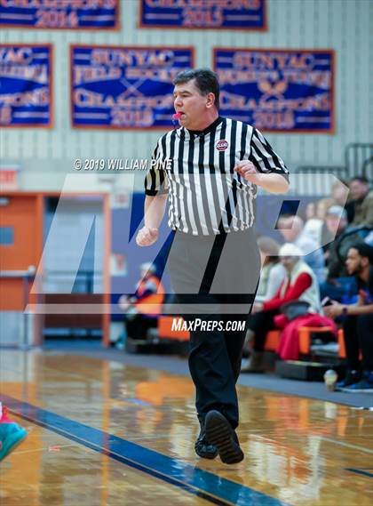 Thumbnail 2 in John Jay vs. Cornwall Central (Officials vs Cancer) photogallery.