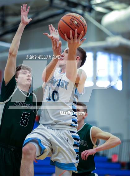 Thumbnail 1 in John Jay vs. Cornwall Central (Officials vs Cancer) photogallery.