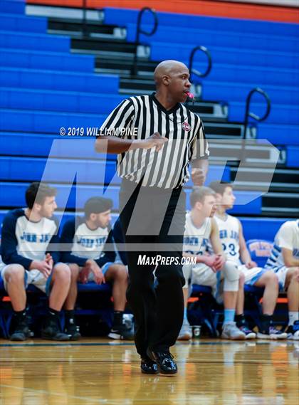 Thumbnail 1 in John Jay vs. Cornwall Central (Officials vs Cancer) photogallery.