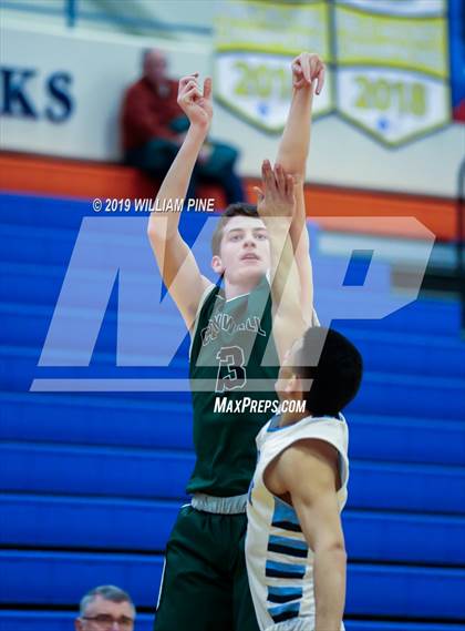 Thumbnail 2 in John Jay vs. Cornwall Central (Officials vs Cancer) photogallery.
