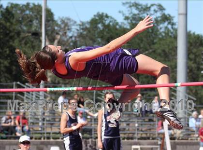 Thumbnail 2 in CIF NS Masters Championships (Girls High Jump) photogallery.