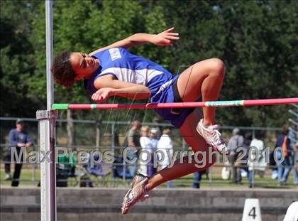 Thumbnail 2 in CIF NS Masters Championships (Girls High Jump) photogallery.