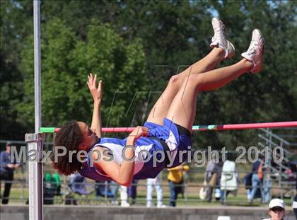 Thumbnail 1 in CIF NS Masters Championships (Girls High Jump) photogallery.