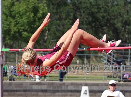Thumbnail 3 in CIF NS Masters Championships (Girls High Jump) photogallery.