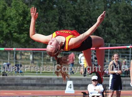 Thumbnail 3 in CIF NS Masters Championships (Girls High Jump) photogallery.
