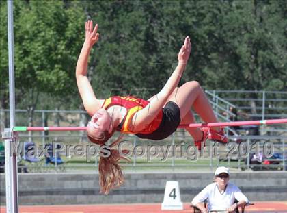 Thumbnail 3 in CIF NS Masters Championships (Girls High Jump) photogallery.