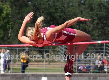Thumbnail 2 in CIF NS Masters Championships (Girls High Jump) photogallery.