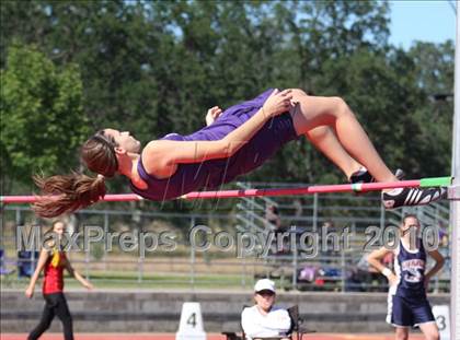 Thumbnail 1 in CIF NS Masters Championships (Girls High Jump) photogallery.
