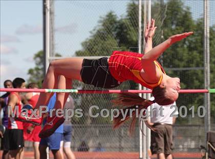 Thumbnail 3 in CIF NS Masters Championships (Girls High Jump) photogallery.
