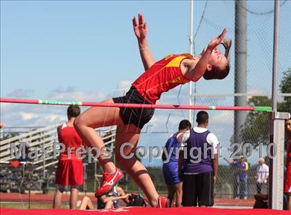 Thumbnail 3 in CIF NS Masters Championships (Girls High Jump) photogallery.