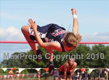 Thumbnail 2 in CIF NS Masters Championships (Girls High Jump) photogallery.