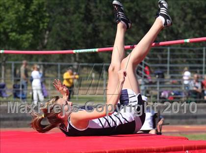 Thumbnail 1 in CIF NS Masters Championships (Girls High Jump) photogallery.