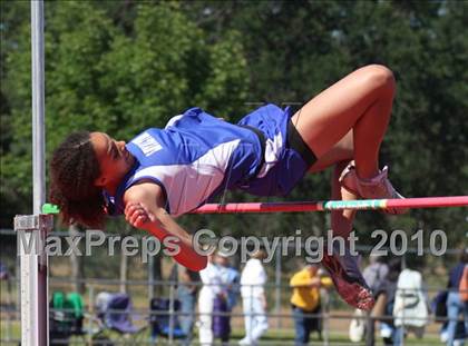 Thumbnail 3 in CIF NS Masters Championships (Girls High Jump) photogallery.